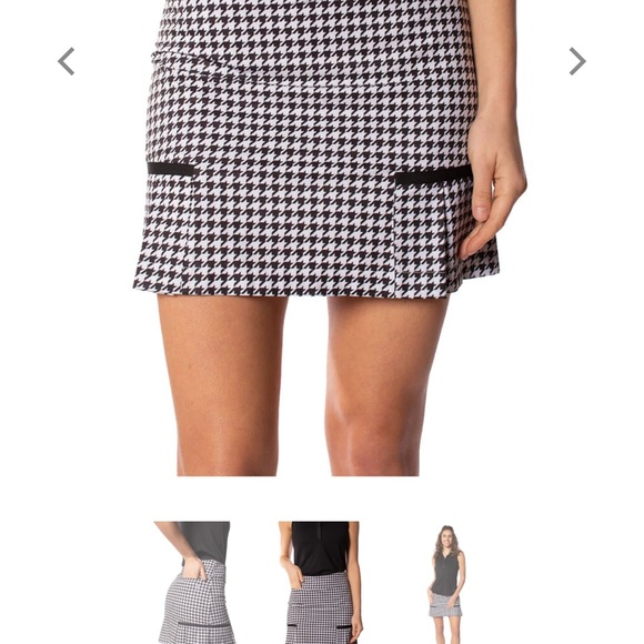 Golftini Houndstooth Golf skirt skort - Picture 2 of 9